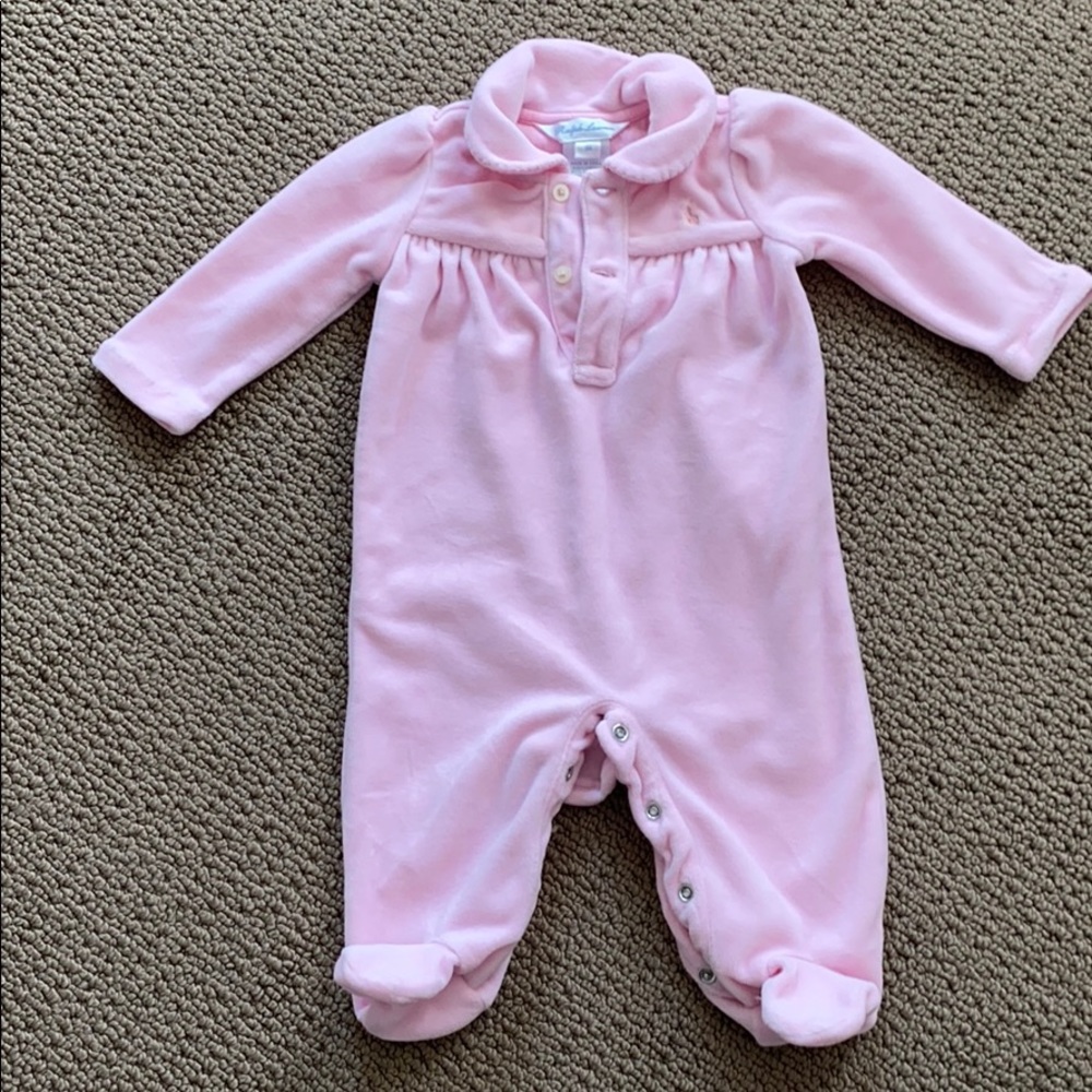 Ralph Lauren Pink Onesis - 3M